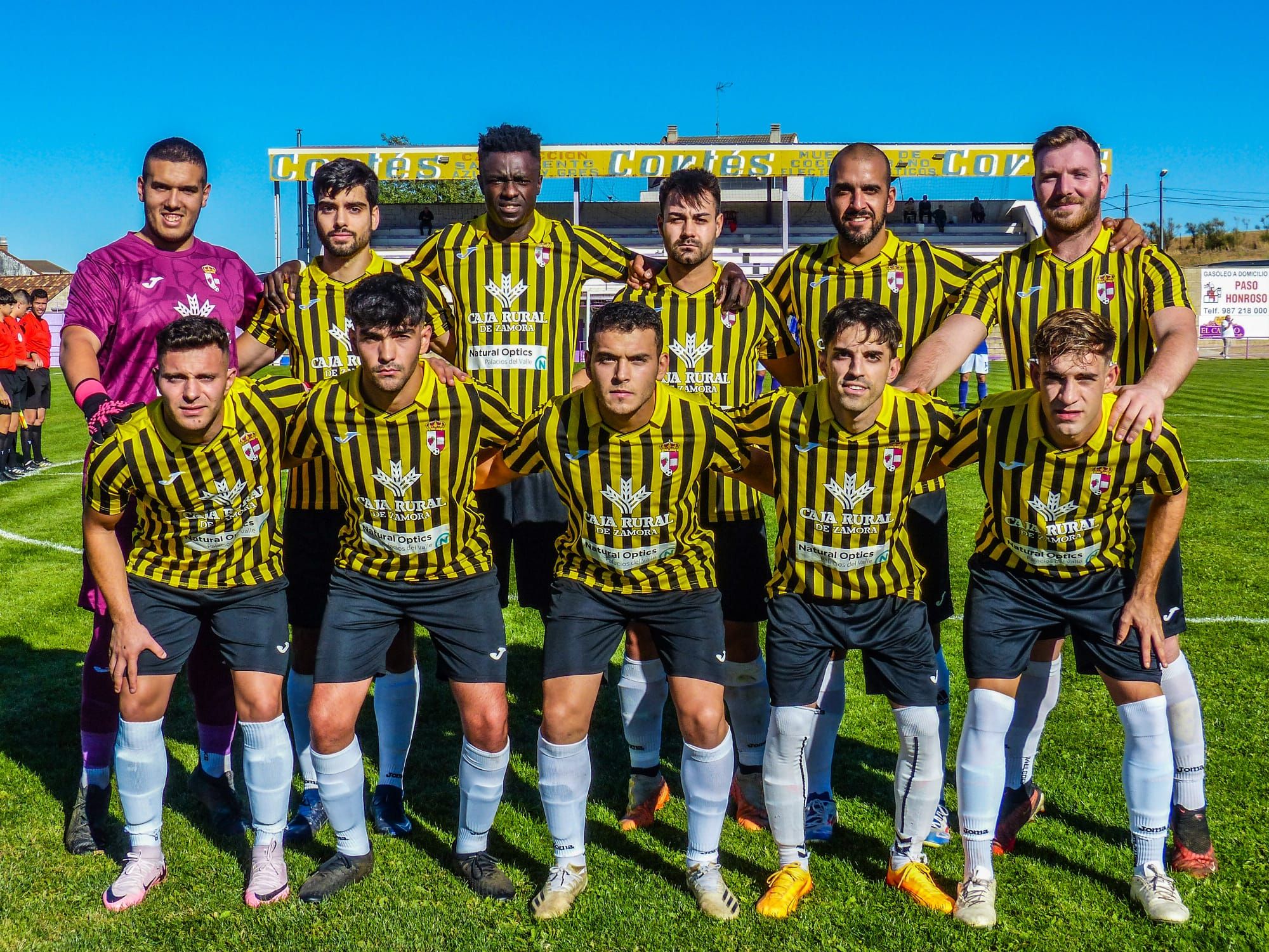 Once inicial Moraleja CF ante La Bañeza