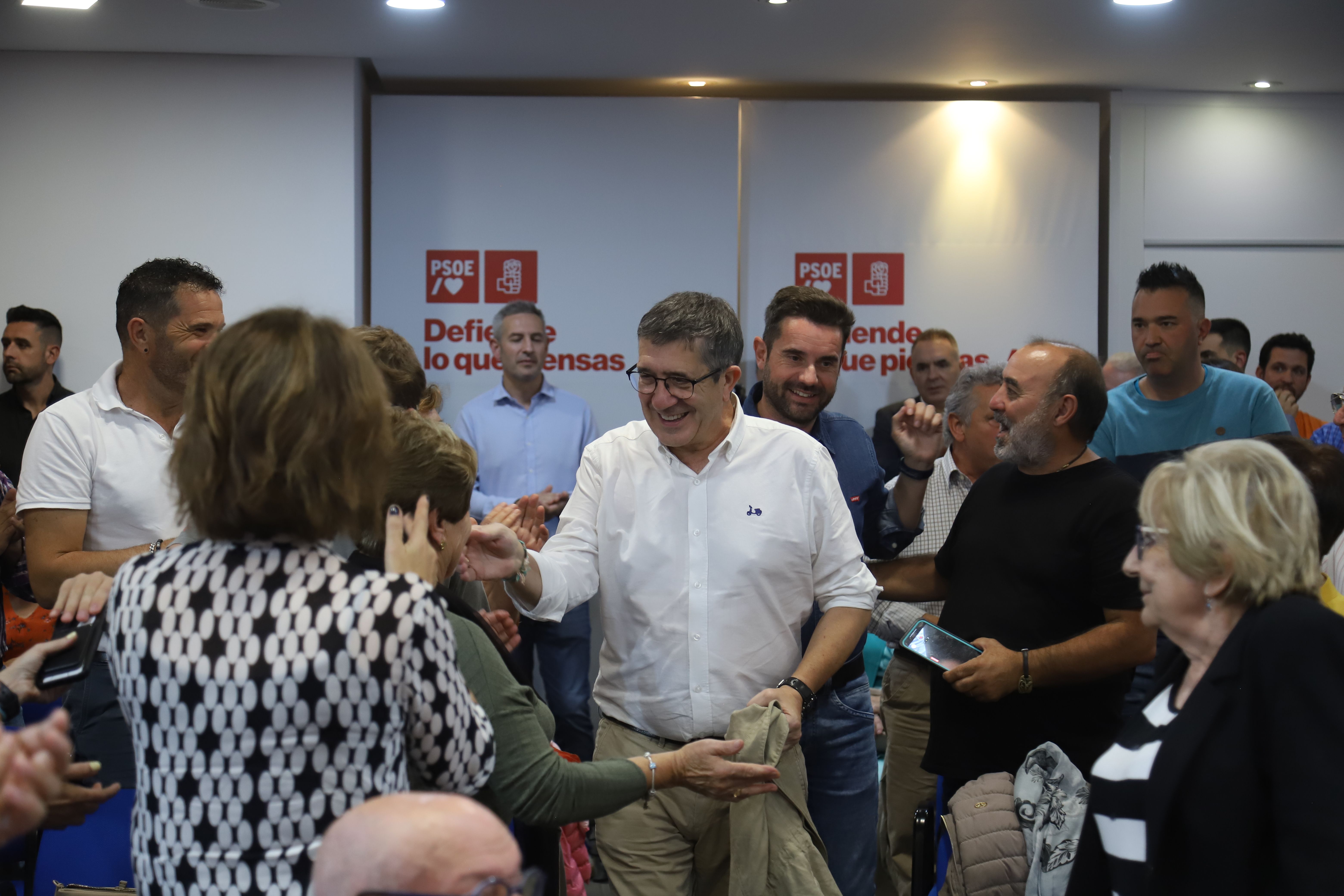 Patxi López preside el acto del PSOE Zamora en homenajea a sus militantes más veteranos