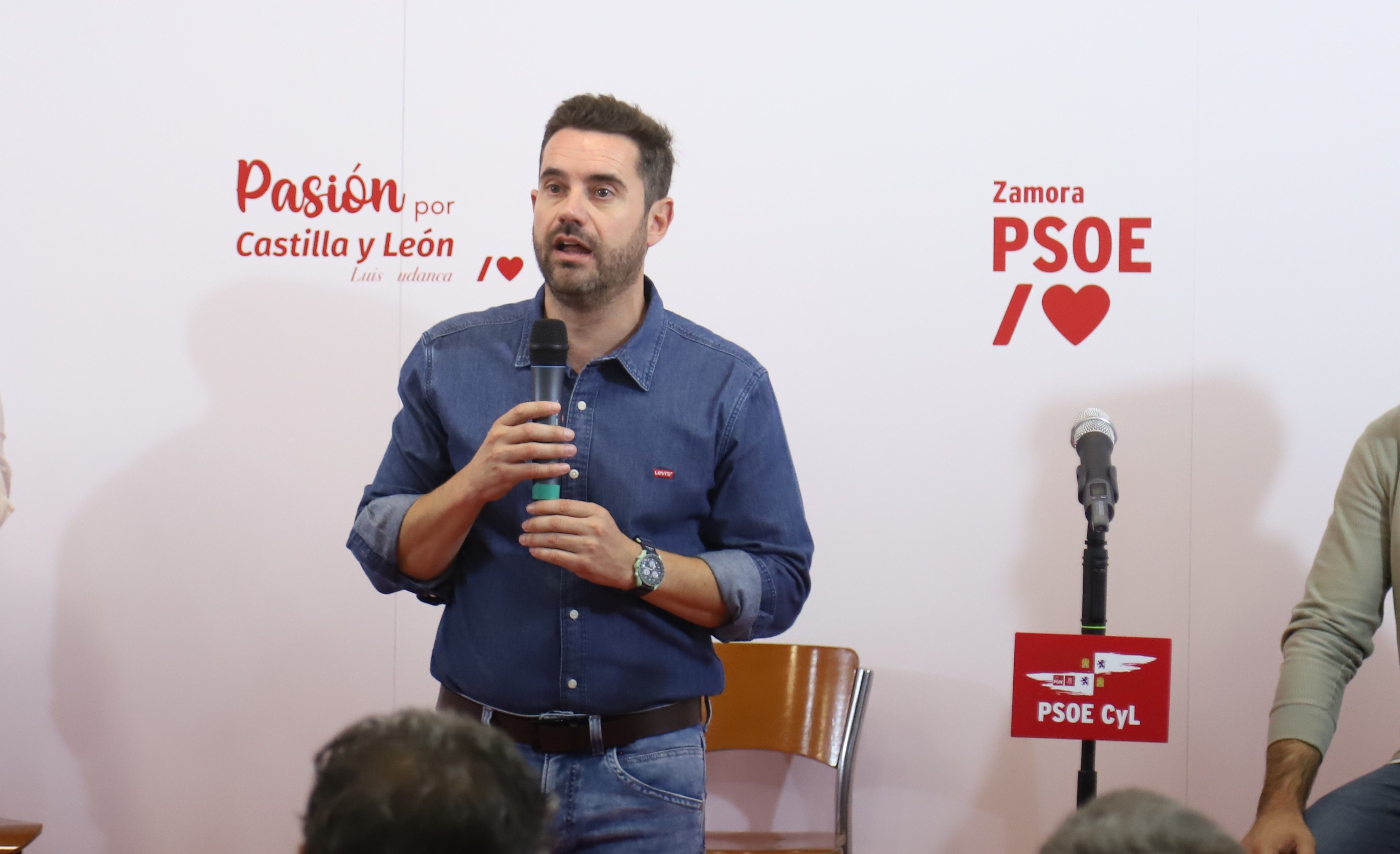 El secretario general del PSOE Antidio Fagúndez