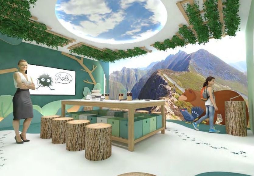 Imagen del Scape Room proyectado para el Centro de Interpretación de la Biodiversidad de la Sierra de la Culebra