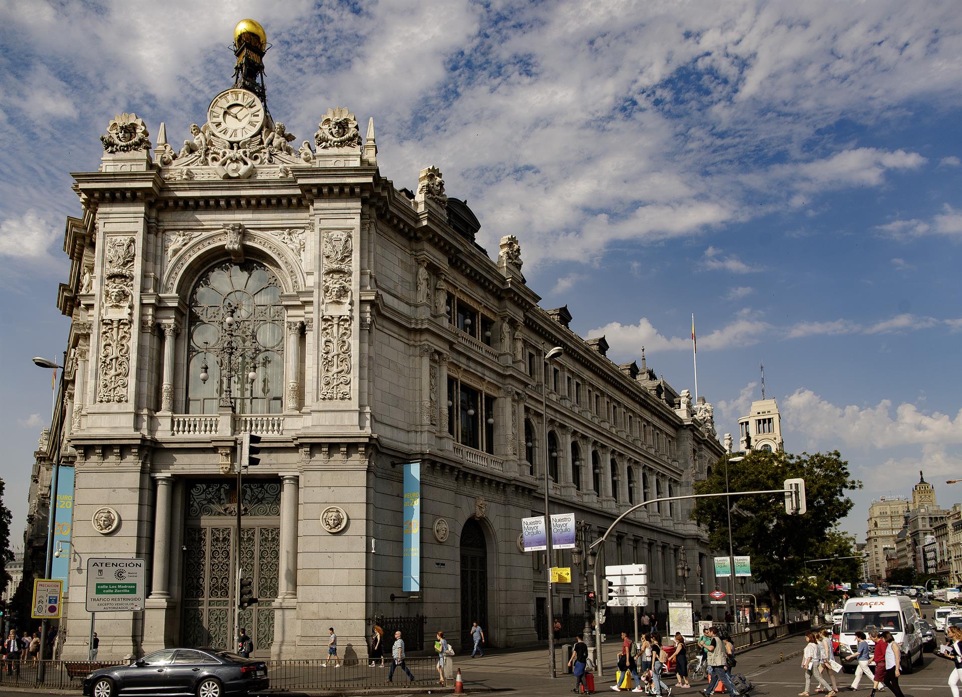 Fachada del edificio del Banco de España situada en la confluencia del Paseo del Prado y la madrileña calle de Alcalá.   Eduardo Parra   Europa Press   Archivo