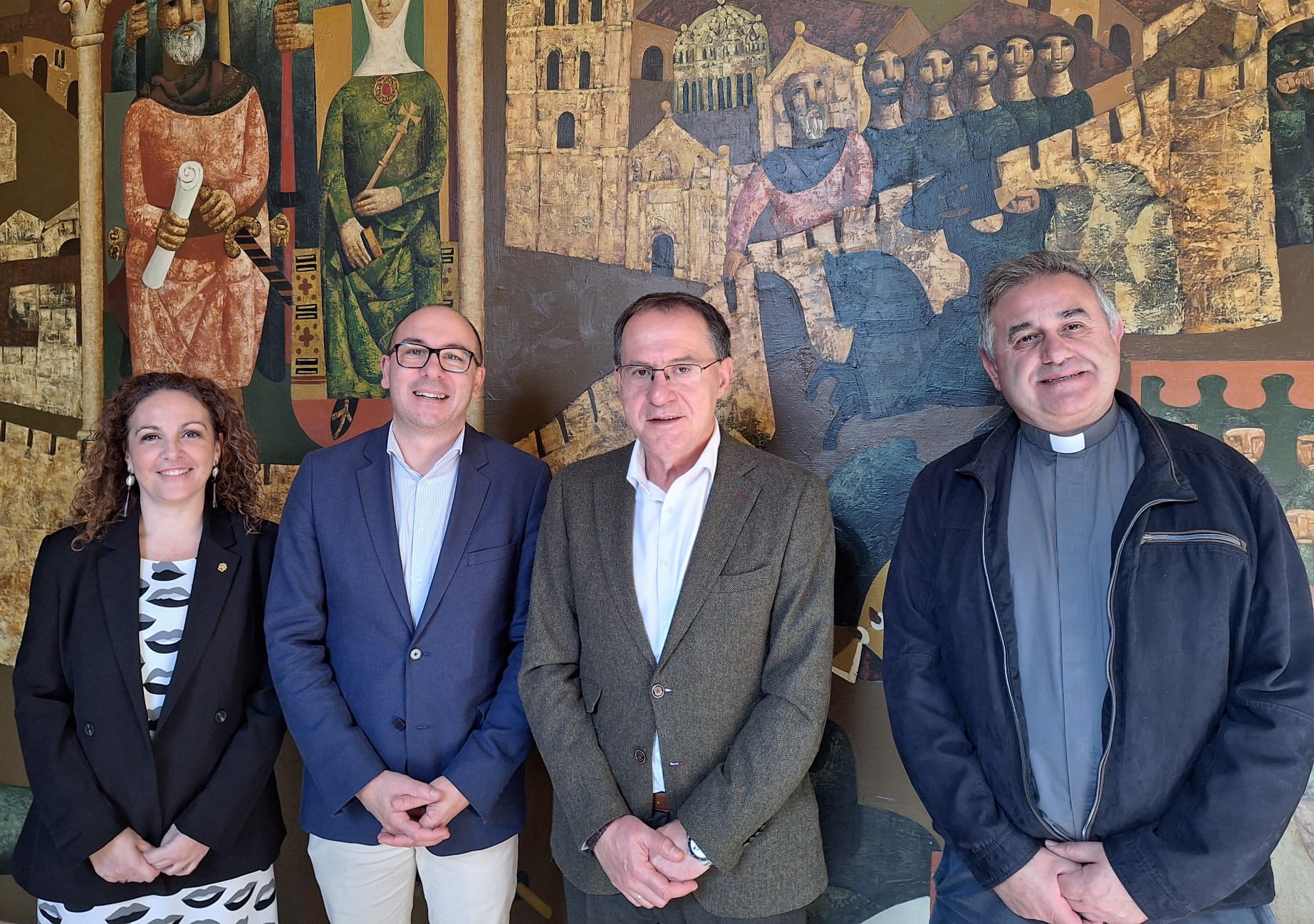 Nuevo delegado de Cáritas Diocesana en Zamora, César Salvador, 