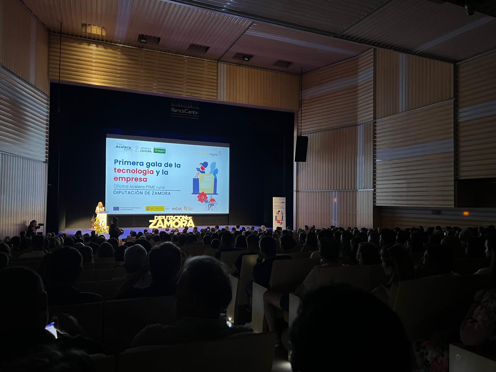 Éxito rotundo en la I Gala La Tecnología y la Empresa en la provincia de Zamora