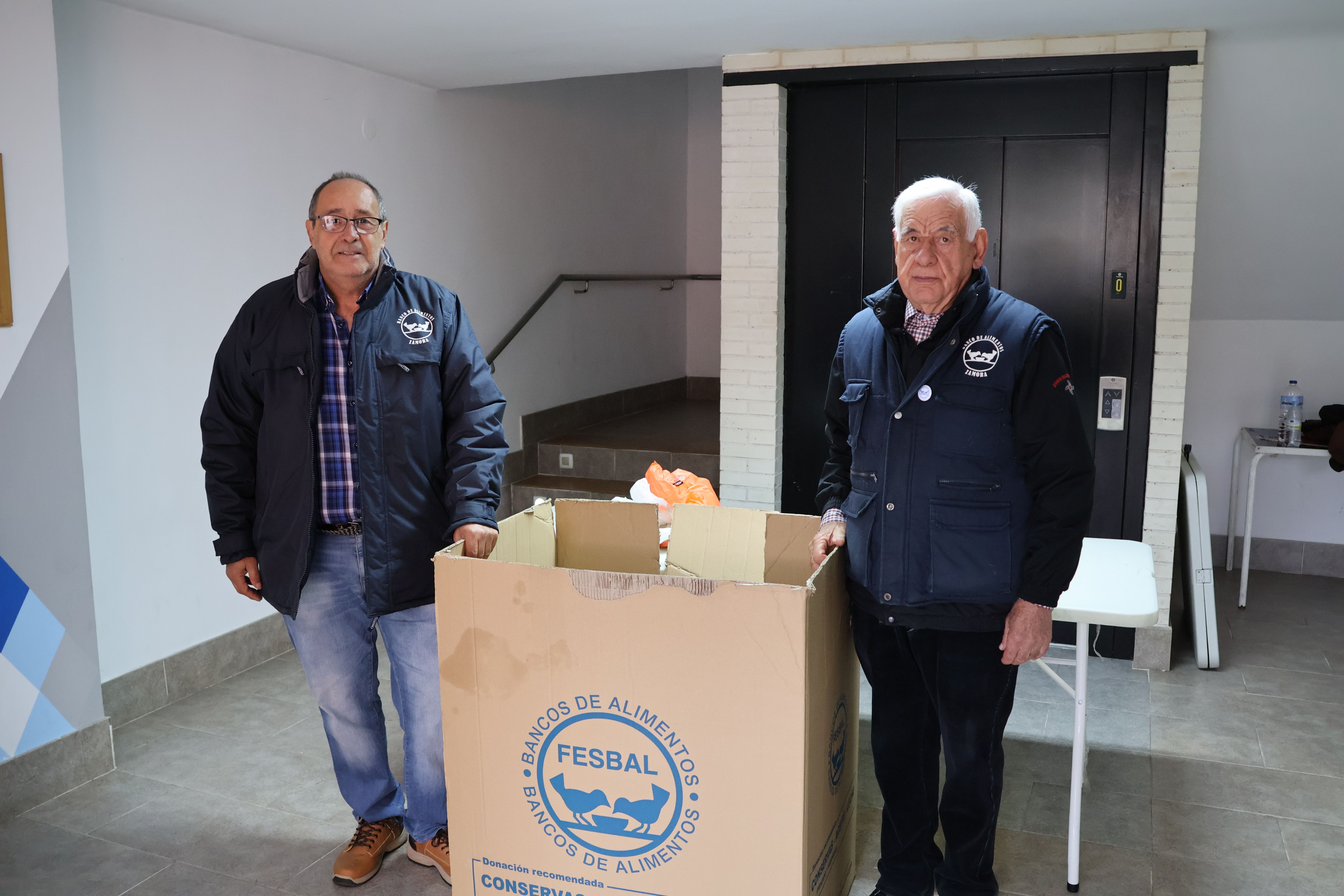 Recogida de alimentos en Zamora