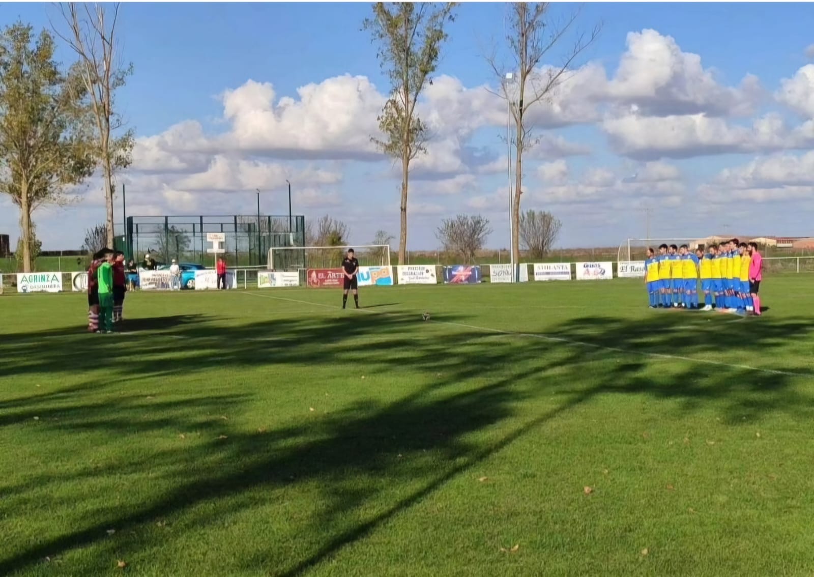 Minuto de silencio en Villalpando