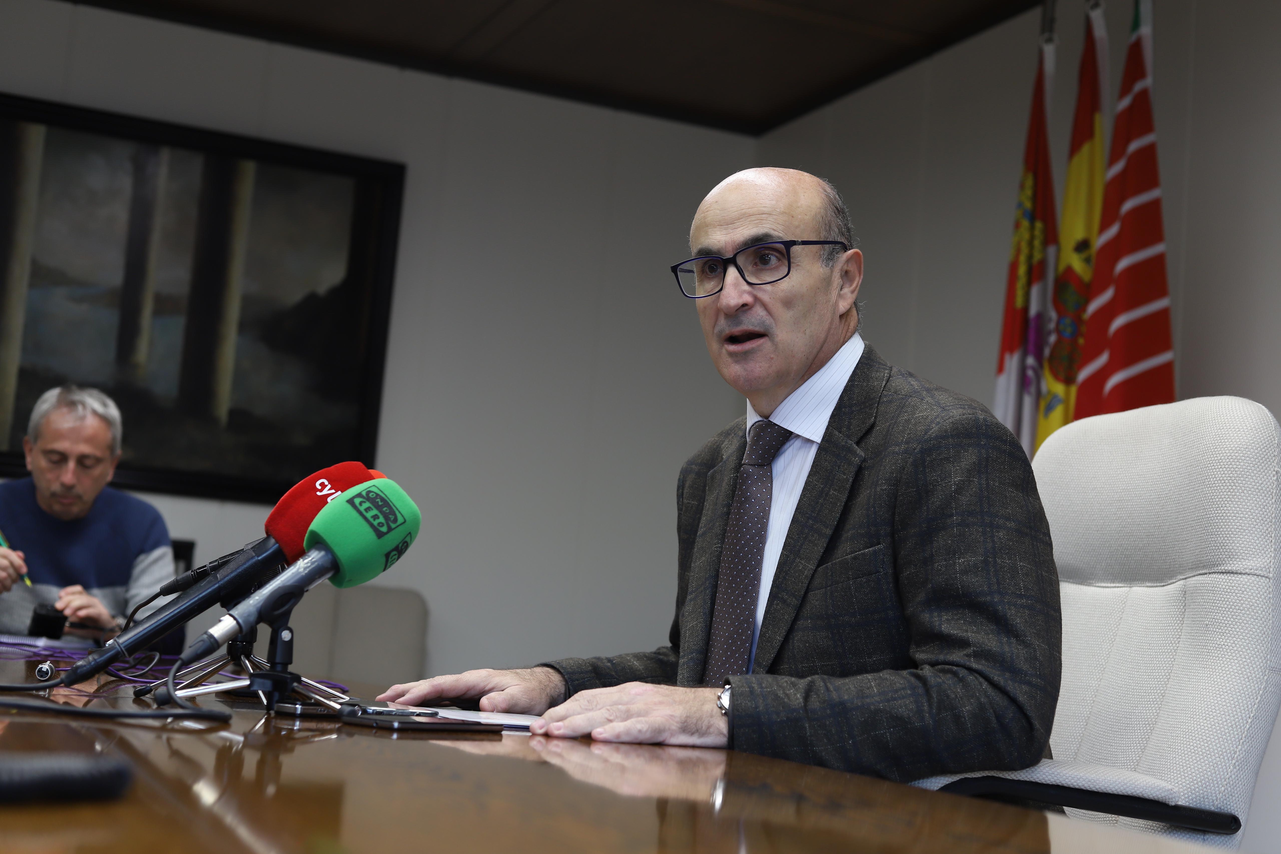 Fernando Prada en rueda de prensa