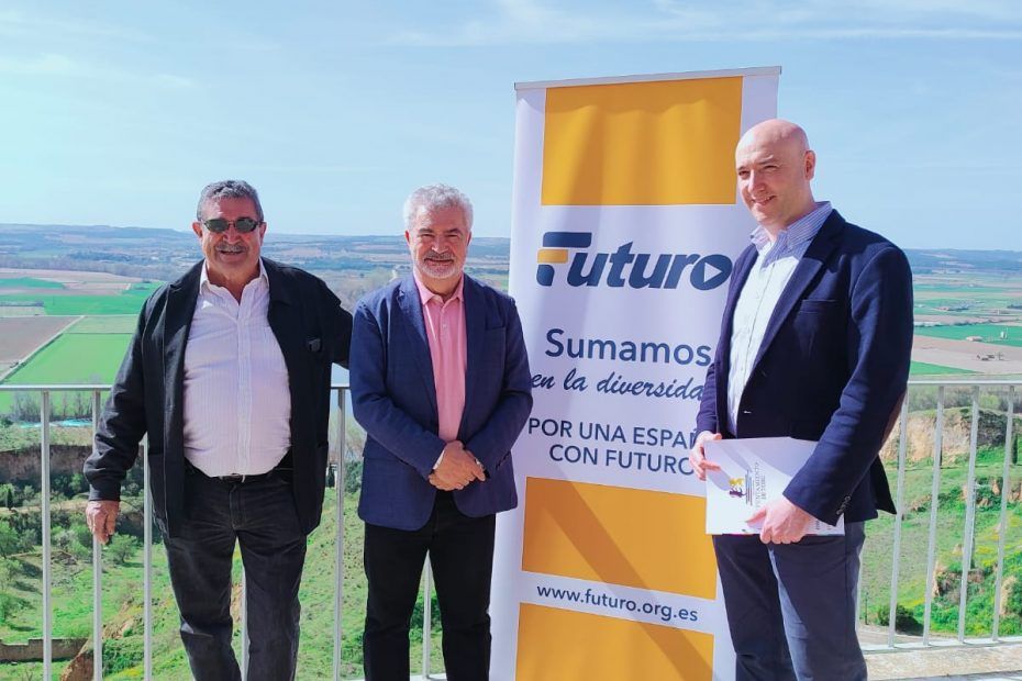 Javier Gómez, en una foto como candidato a las elecciones municipales de Toro por Futuro