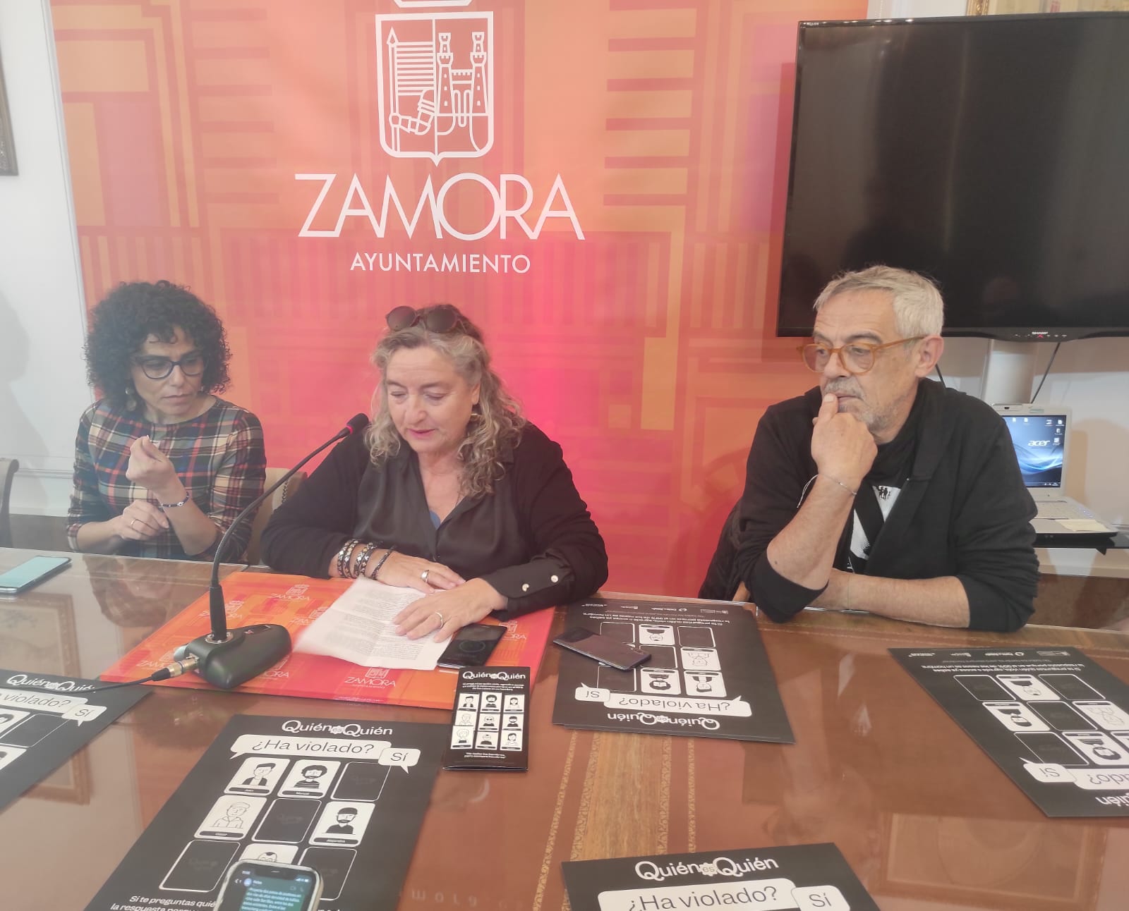 Presentación campaña 25N Ayuntamiento de Zamora