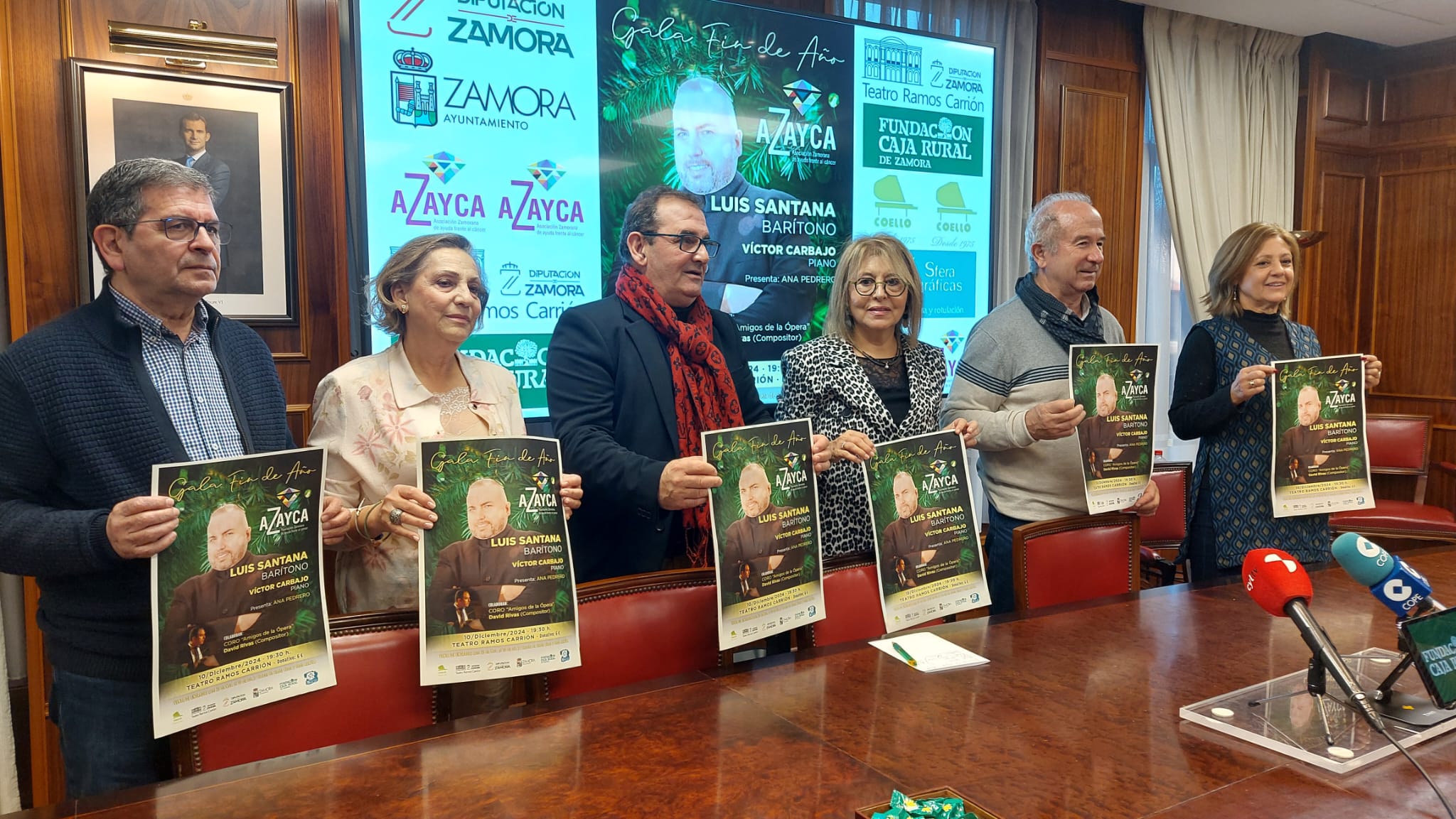 Presentación de la Gala de Fin de Año de Azayca