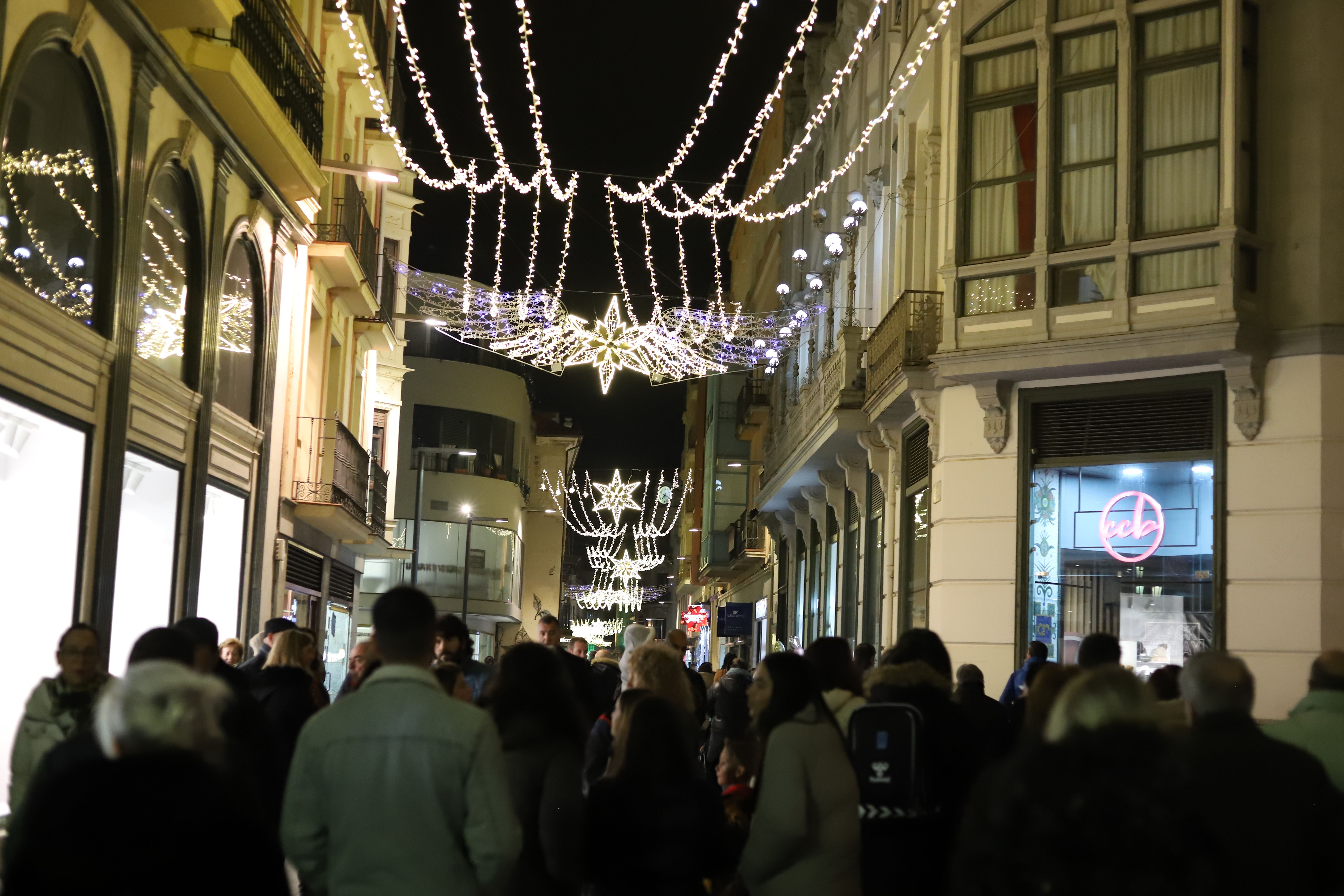 Encendido de Navidad 2024 en Zamora. FOTO: María Lorenzo