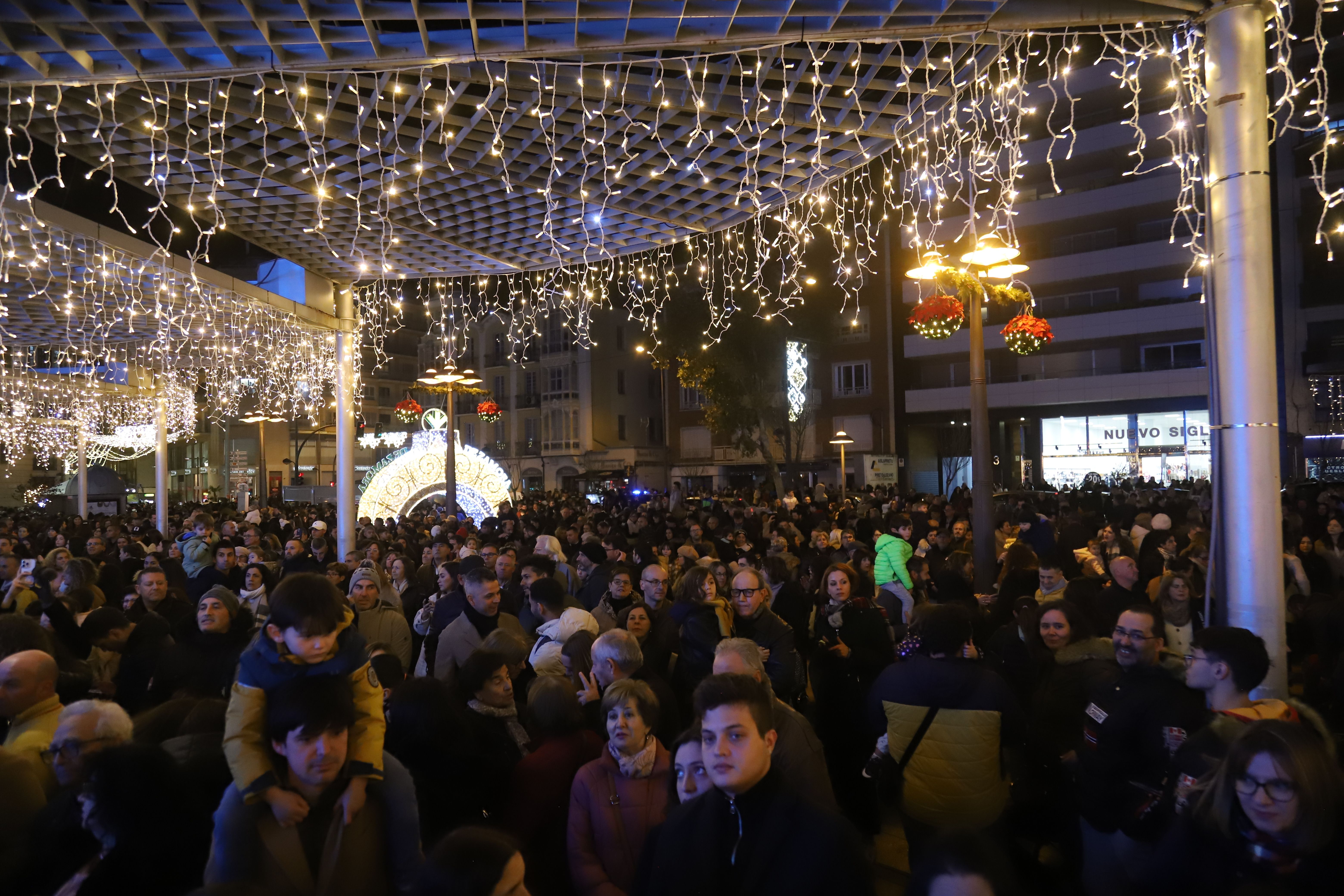 Encendido de la Plaza de los Sueños de Caja Rural 