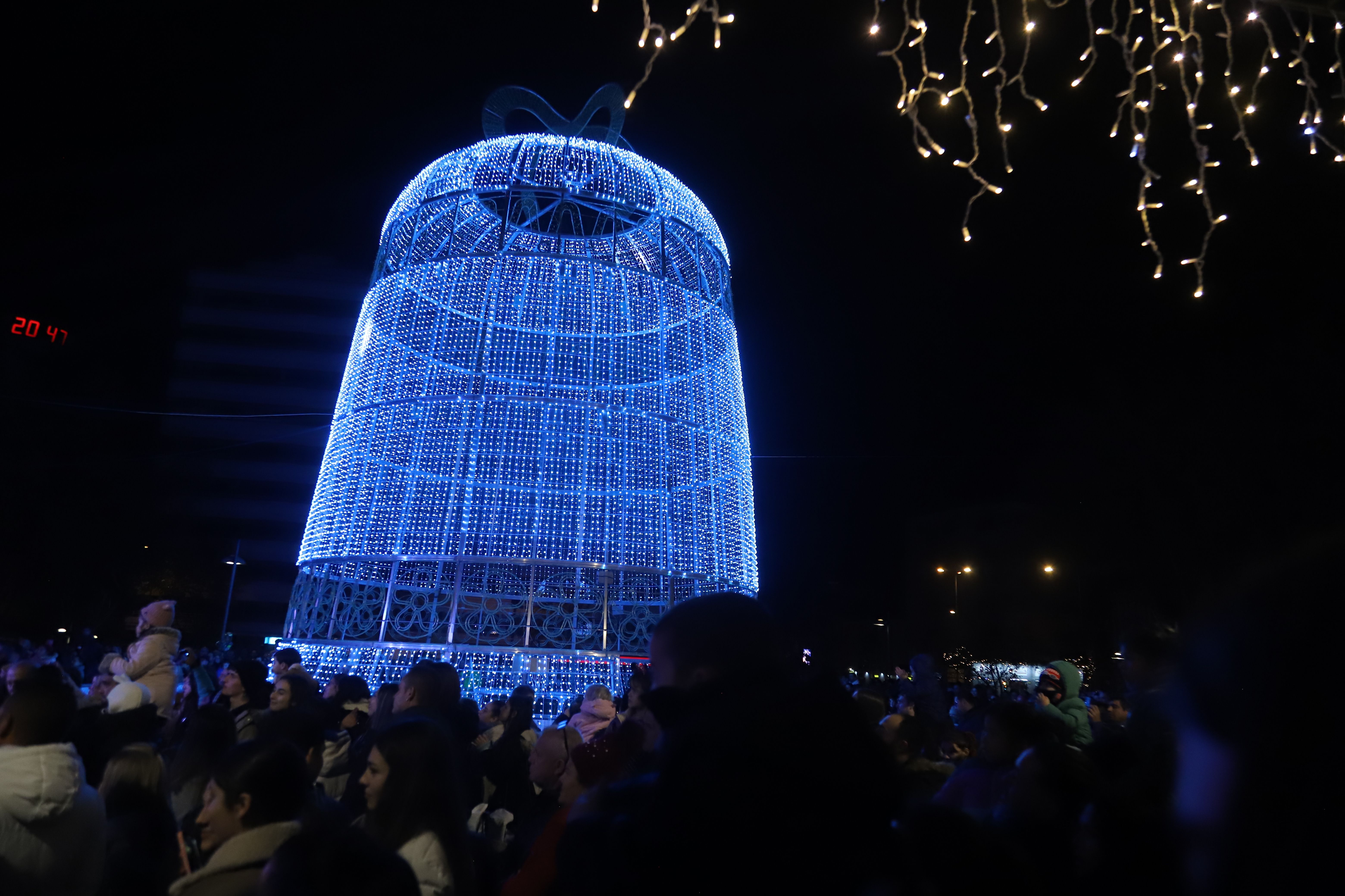 Encendido de la Plaza de los Sueños de Caja Rural 