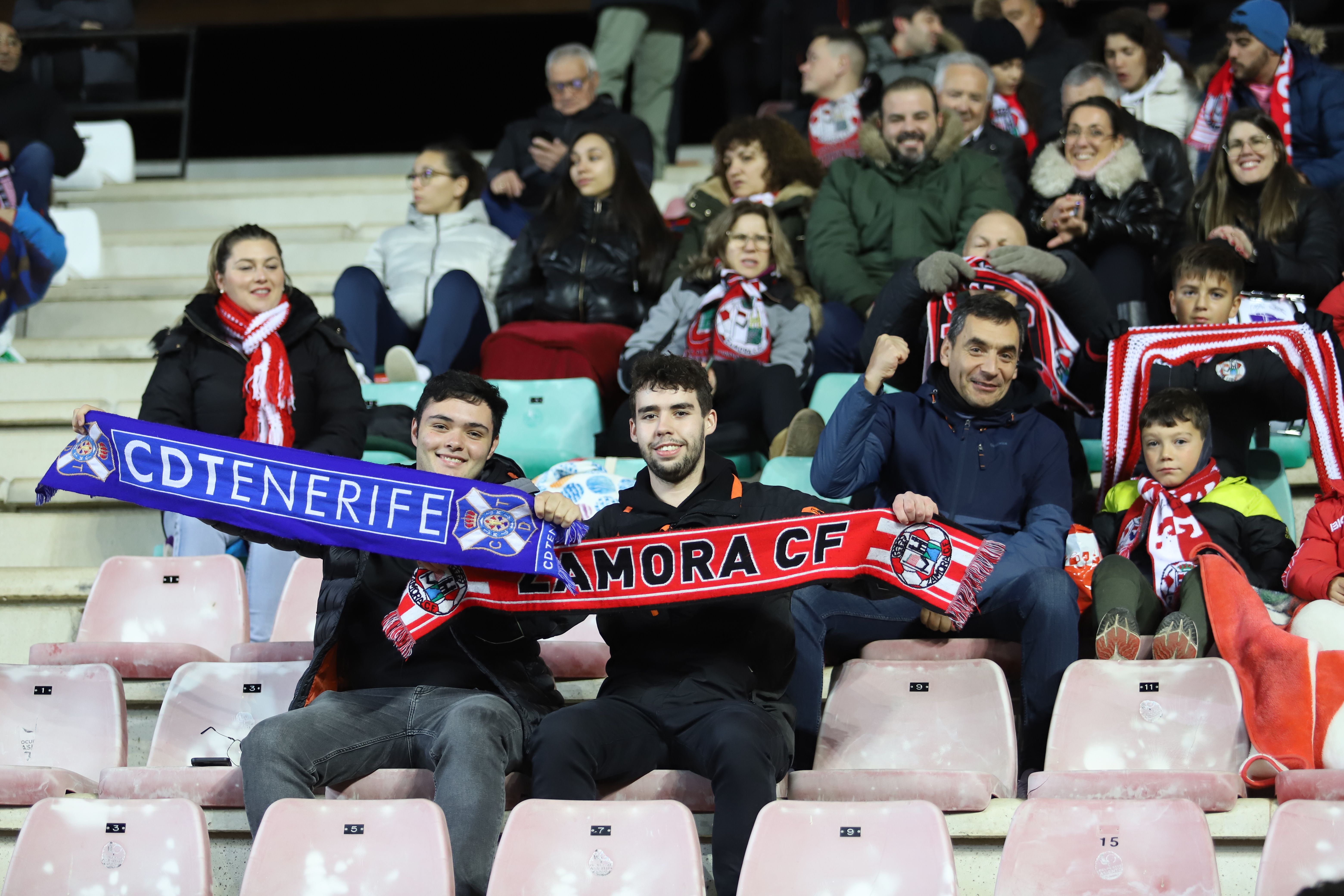 Así ha vivido la afición del Zamora CF el encuentro de Copa del Rey