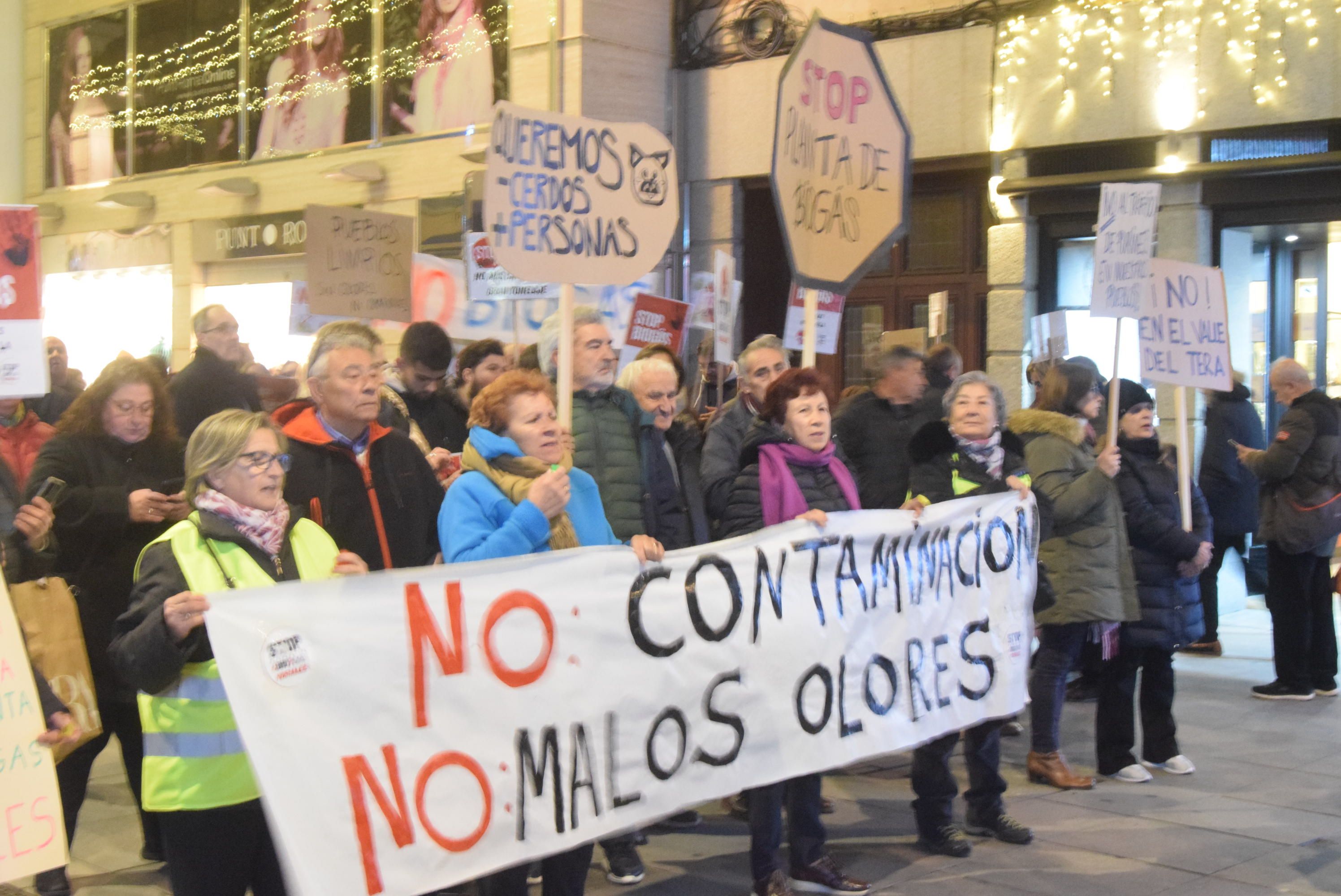 Manifestación Stop Biogás Zamora