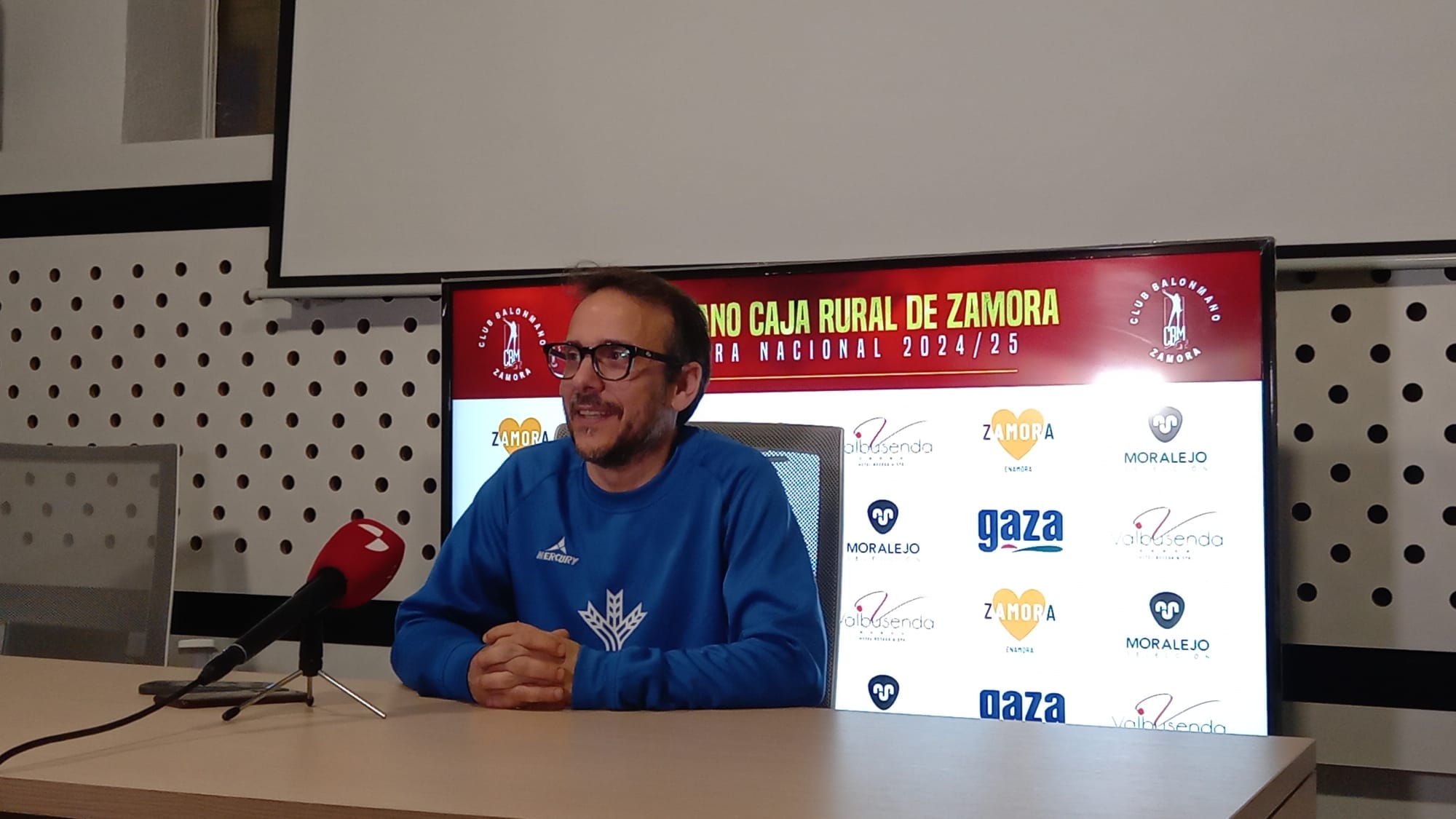 Félix Mojón, entrenador del Balonmano Zamora