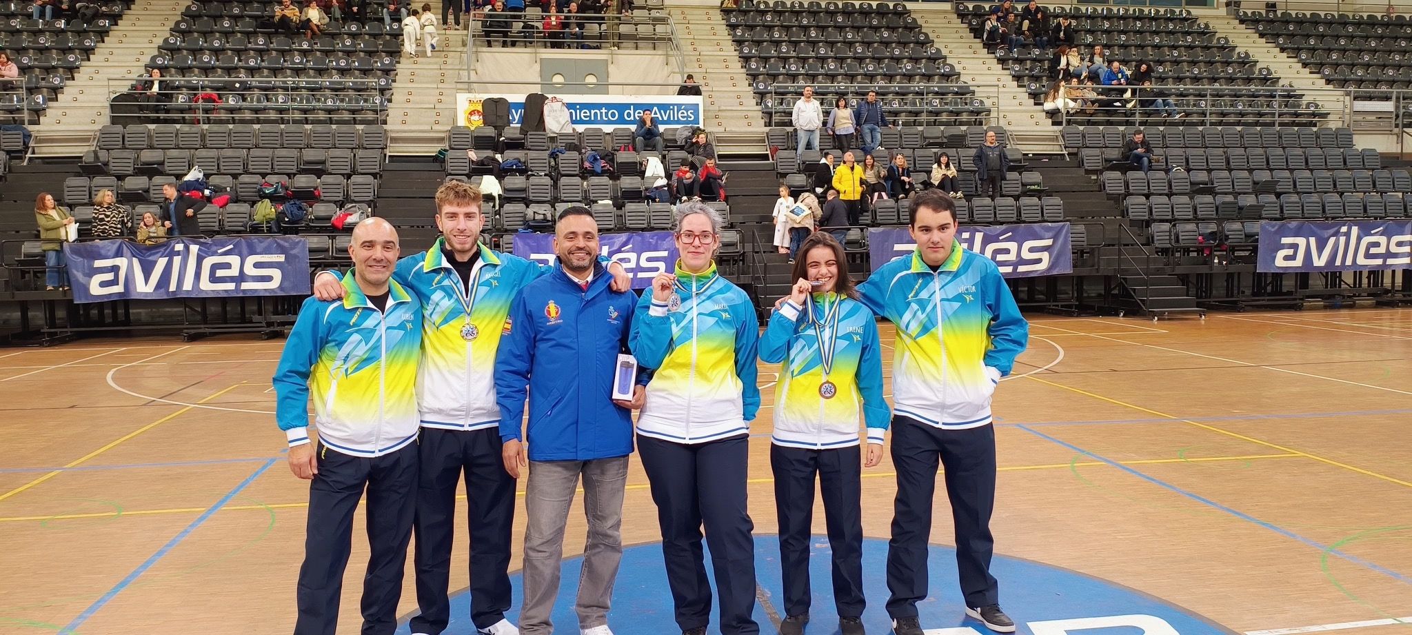 Éxito del Club Zamorano de Taekwondo en el Open de Avilés: 2 oros, 3 platas y un bronce