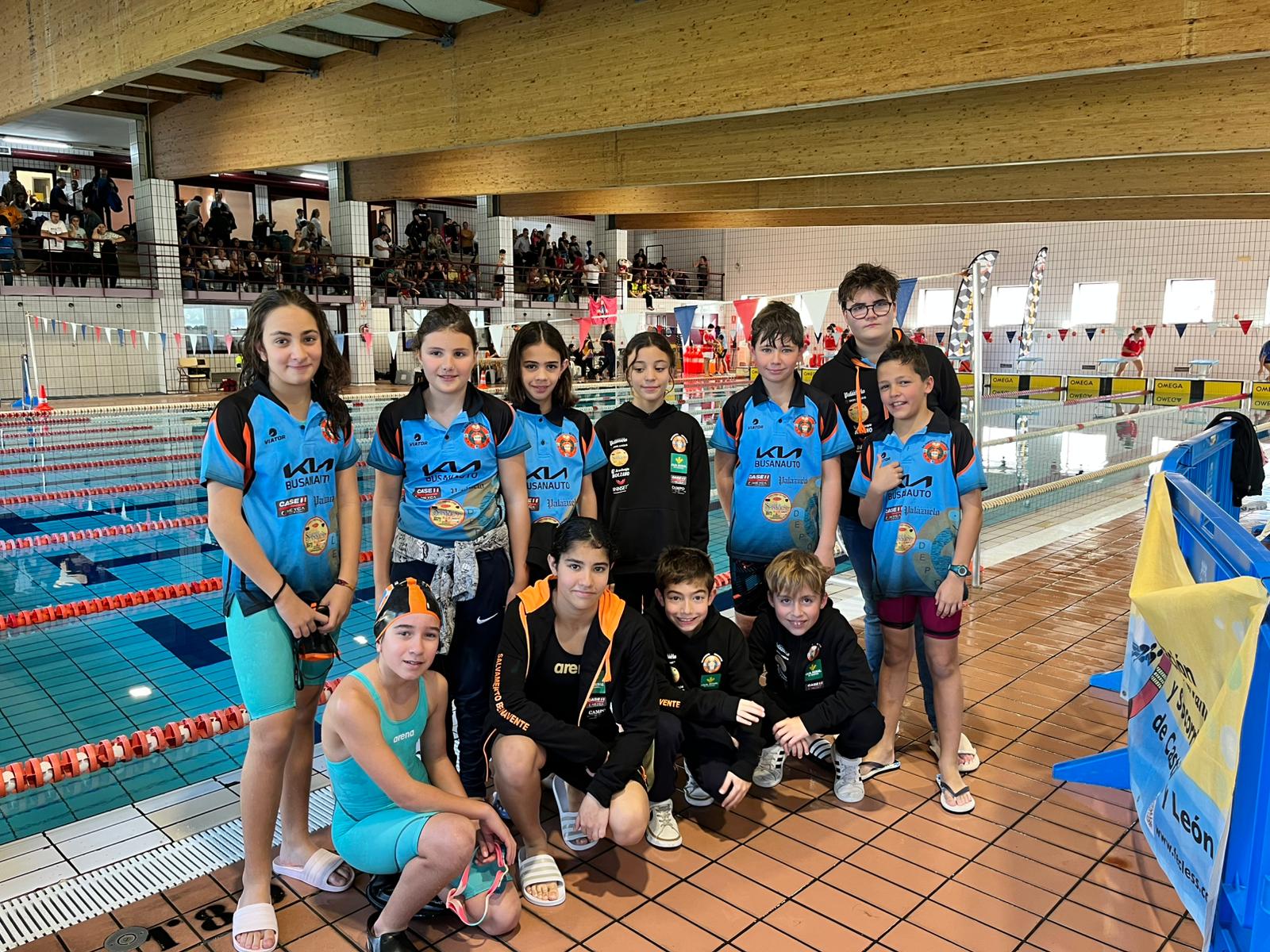 Equipo infantil y cadete Salvamento Benavente