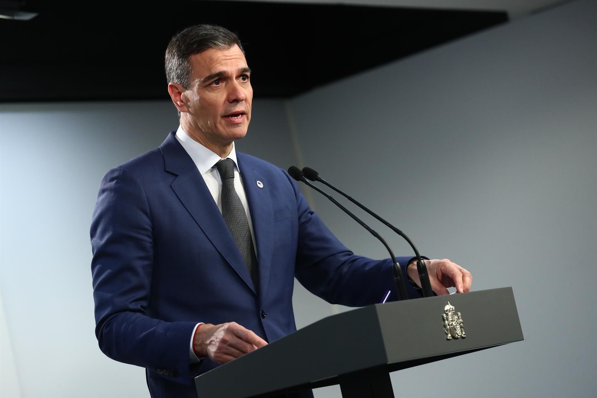 El presidente del Gobierno, Pedro Sánchez. - Pool Moncloa/Borja Puig de la Bellacasa. Europa Press