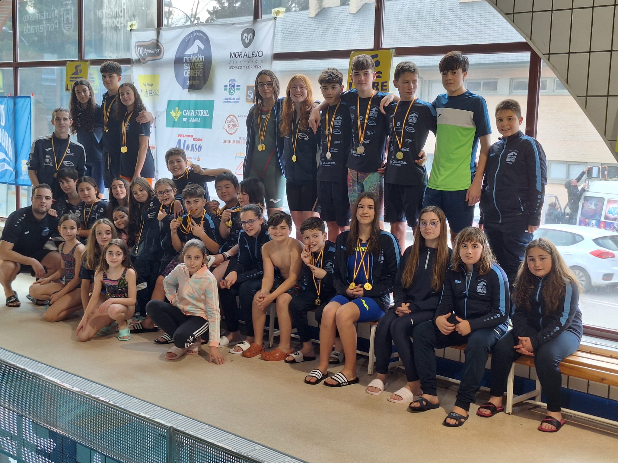 El CD Natación San José Obrero cosecha nuevos éxitos en el Trofeo Open de Ponferrada