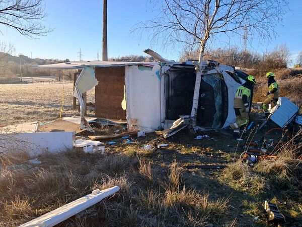 Un fallecido en la carretera CL-631