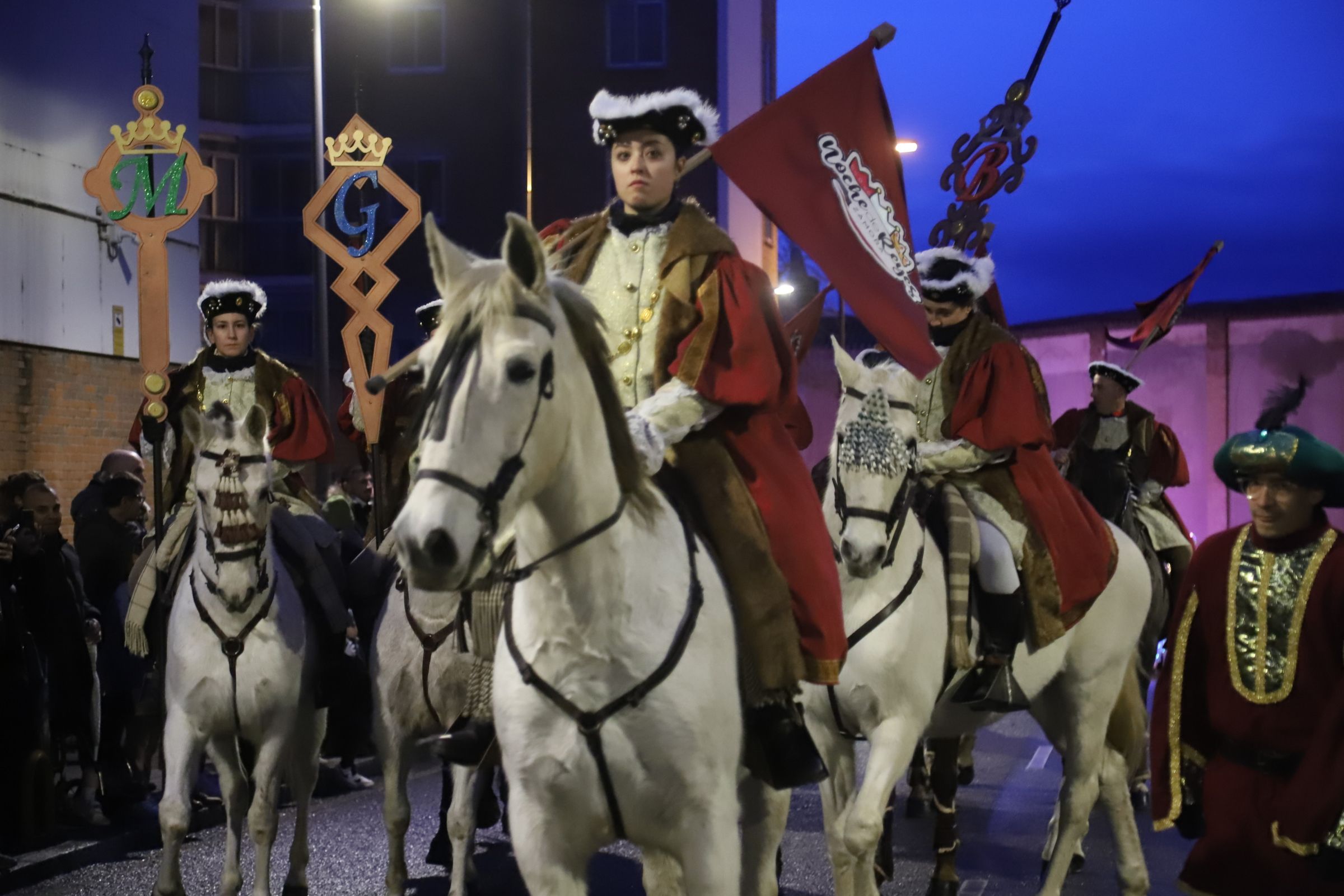 Cabalgata de Reyes Magos en Zamora 2025. Fotos: María Lorenzo