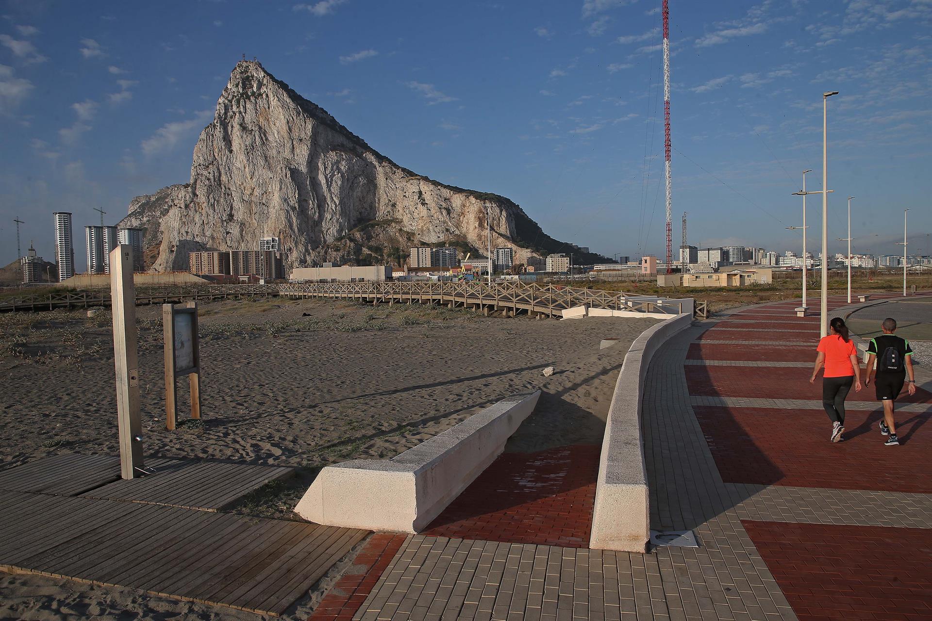 Archivo - Detalle del Peñón de Gibraltar, a 8 de mayo de 2023 en Gibraltar. - Nono Rico - Archivo