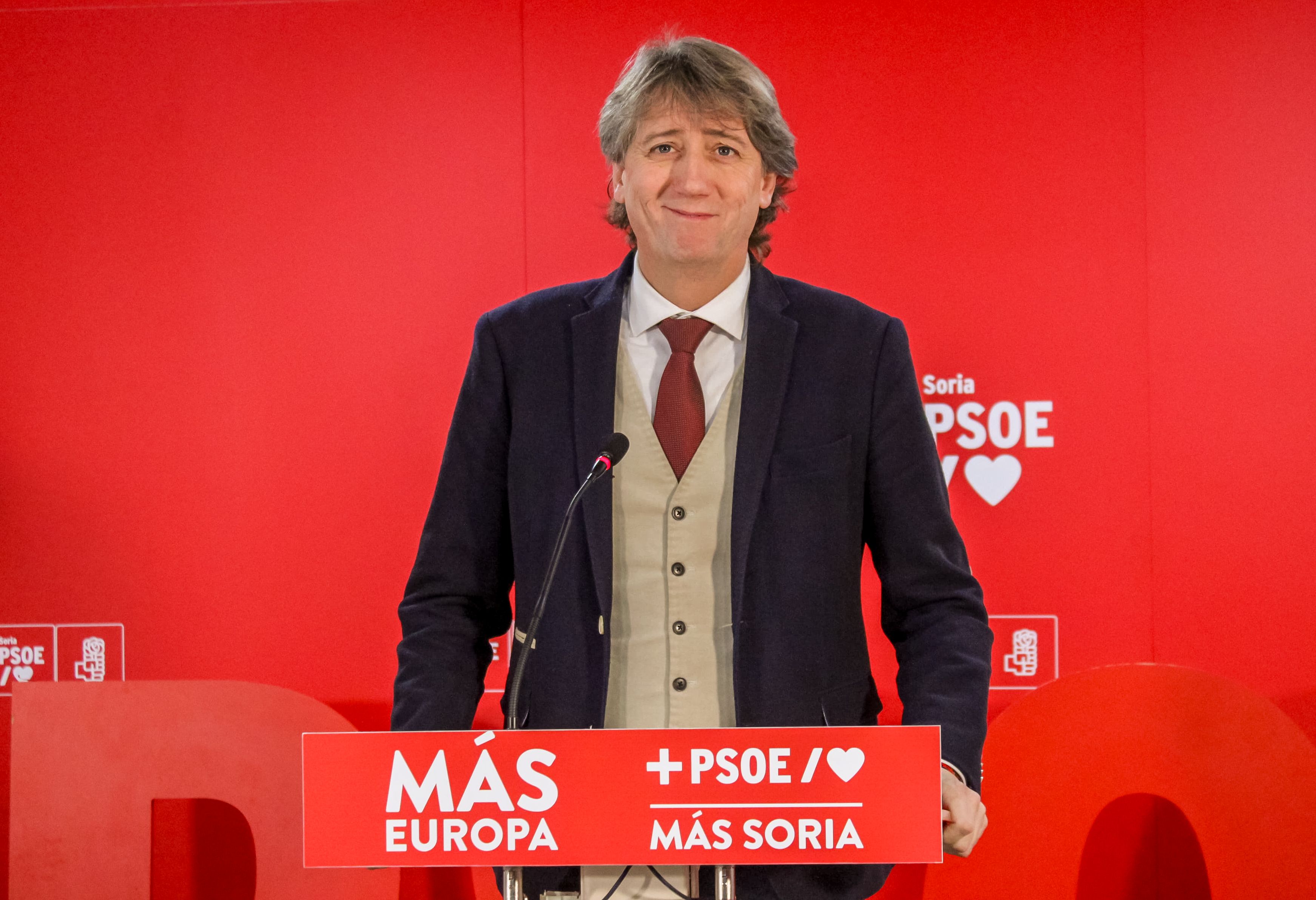 Carlos Martínez, secretario general del PSOE de Castilla y León