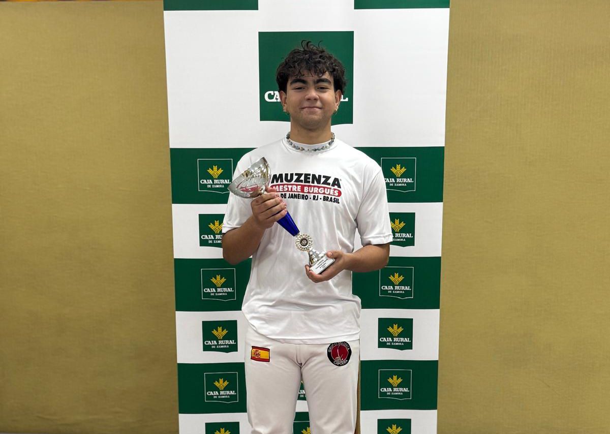 De Zamora a Brasil Héctor ‘Thormenta’ Pereira representará a España en el Campeonato Mundial de Capoeira