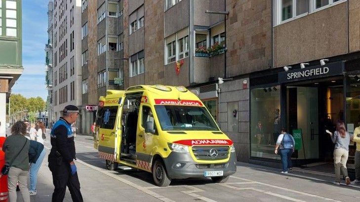 Ambulancia en Santa Clara. Archivo