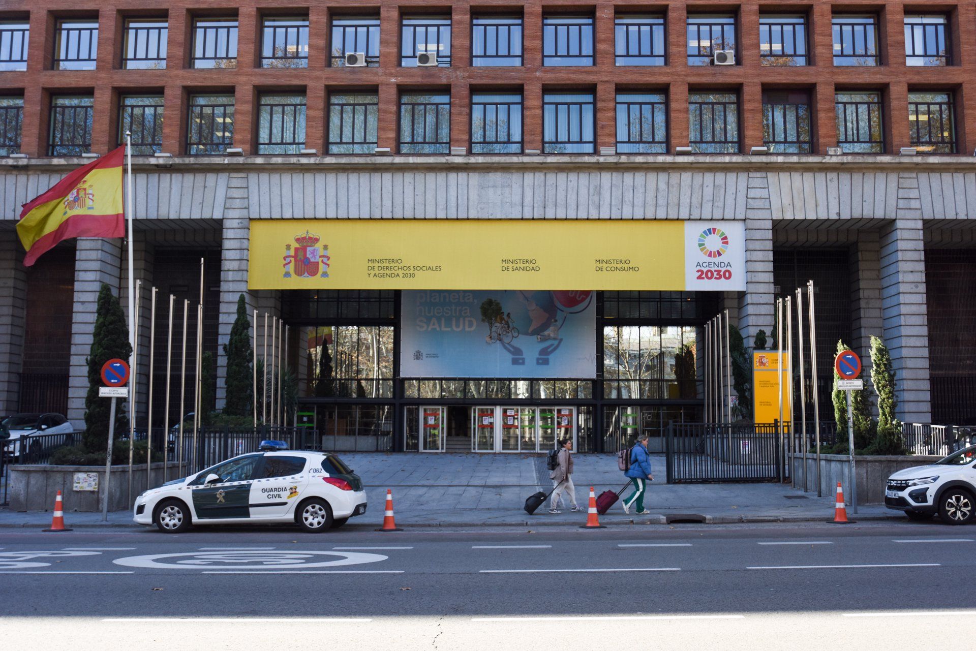 Fachada de la sede del Ministerio de Sanidad, a 5 de enero de 2024, en Madrid (España).   Gustavo Valiente   Europa Press   Archivo