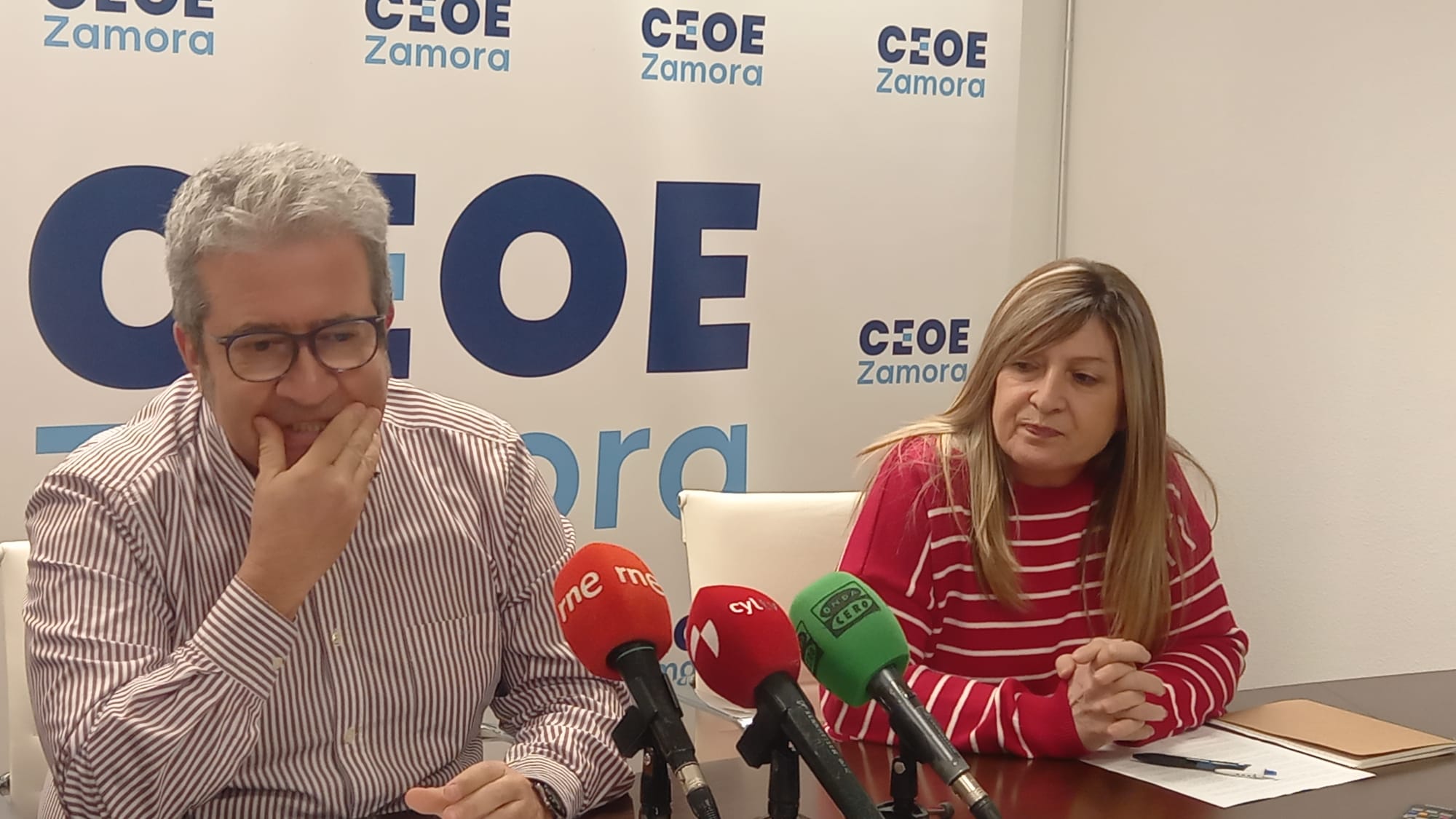 Los secretarios generales de CCOO y CEOE