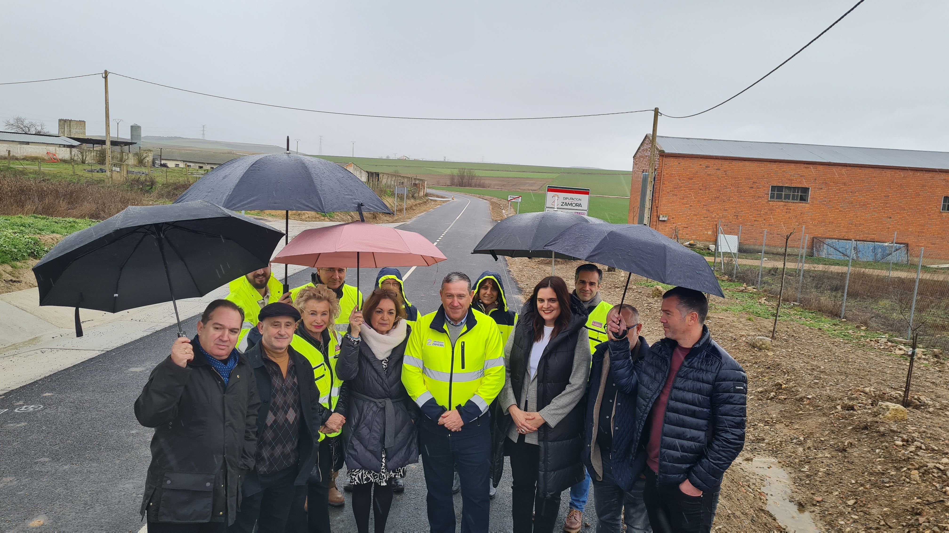 Finalizan las obras de la carretera entre Pozoantiguo y Pinilla de Toro 