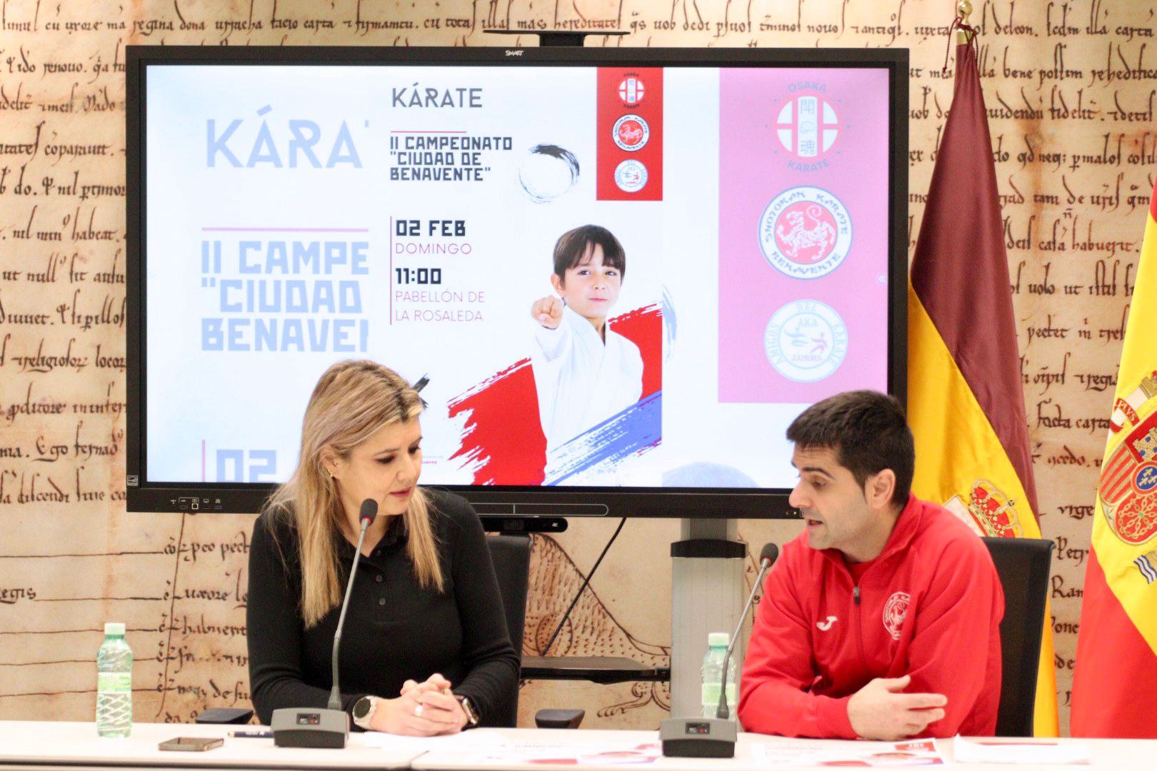 Presentación II edición del campeonato de Kárate ‘Ciudad de Benavente’ 