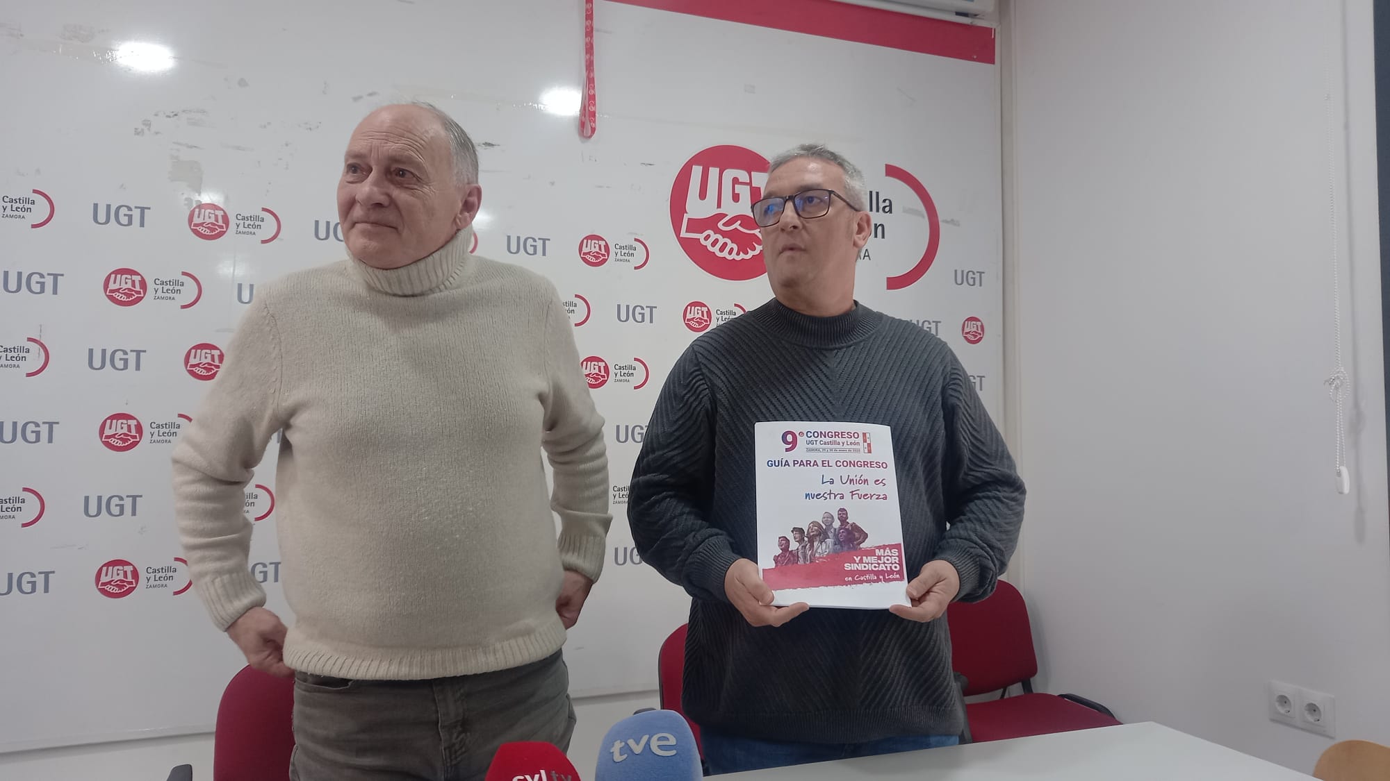 Faustino Temprano, secretario general de UGT