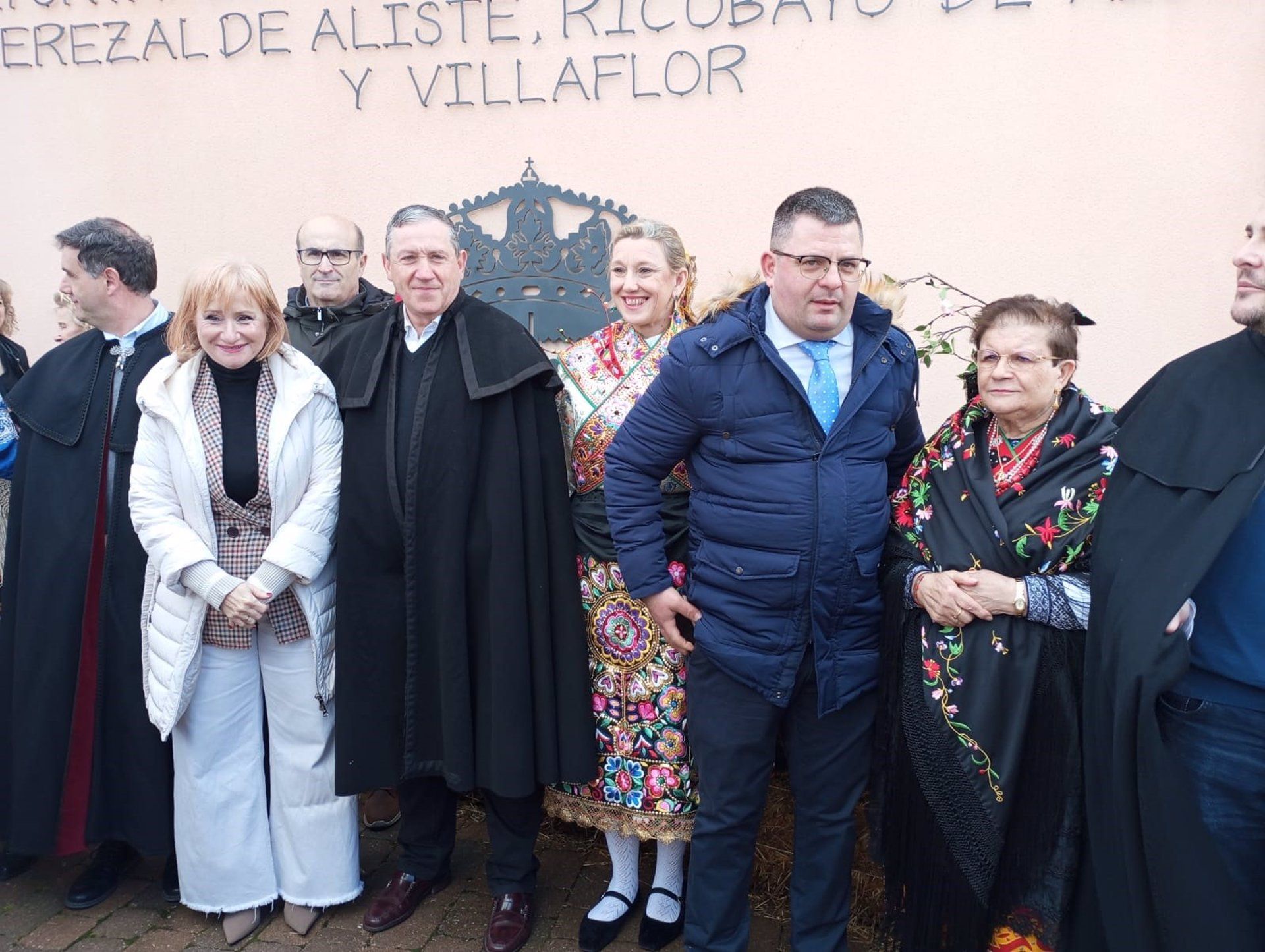 La Vicepresidenta De La Junta, Isabel Blanco, Junto Al Resto De Las Autoridades, En El Encuentro Provincial De Águedas De Zamora - EUROPA PRESS