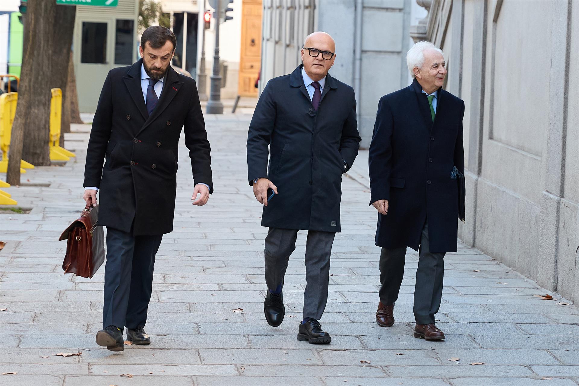 El senador del PP José Manuel Baltar a su llegada al Tribunal Supremo, a 13 de enero de 2025, en Madrid (España).   Jesús Hellín   Europa Press