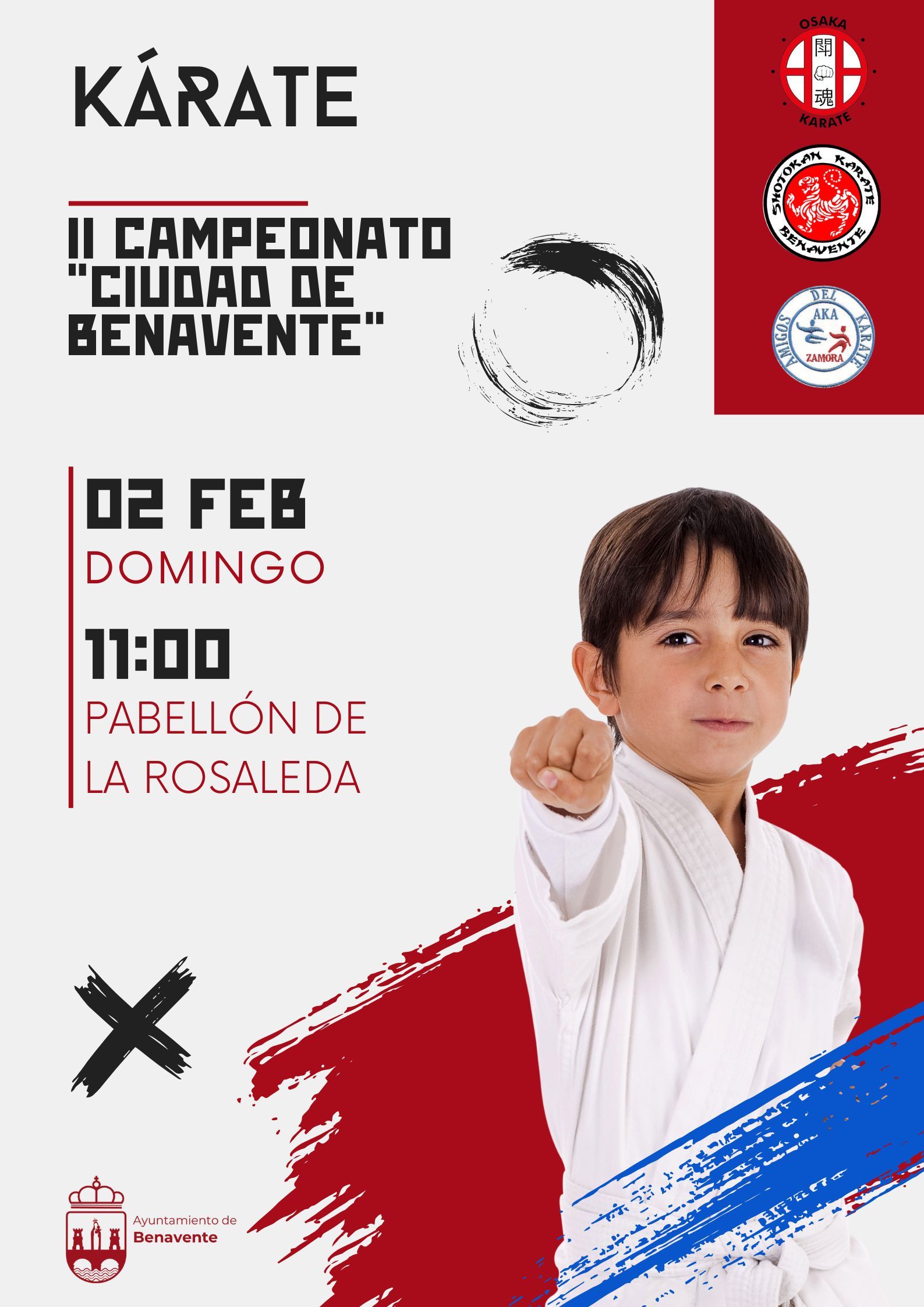 Benavente se viste de kárate este fin de semana con el II Campeonato Ciudad de Benavente