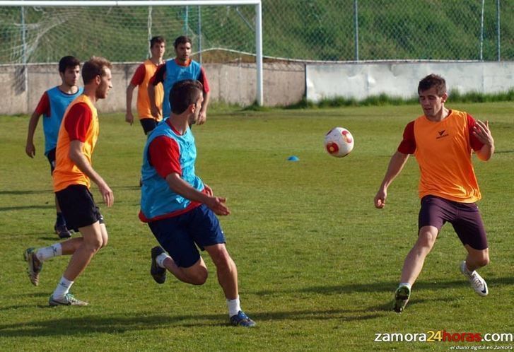  El Zamora regresa al trabajo con la presencia de Aarón Aguado a pleno rendimiento 