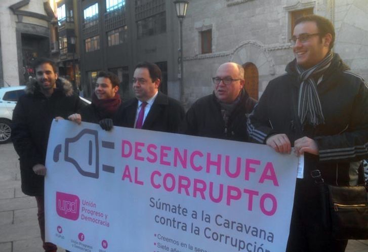  UPyD recorre la provincia de Zamora “desenchufando corruptos” 