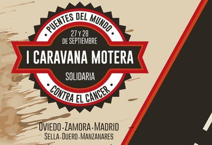  Zamora, incluida en el recorrido de la “I Caravana Motera Solidaria Contra el Cáncer” 