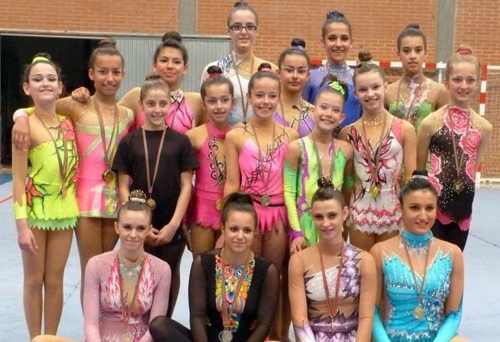  El Provincial de gimnasia rítmica abre las puertas del Campeonato de Castilla y León 