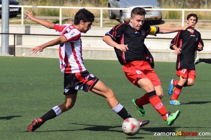  El juvenil del Zamora afronta el encuentro más complicado de la jornada para los equipos de la provincia 