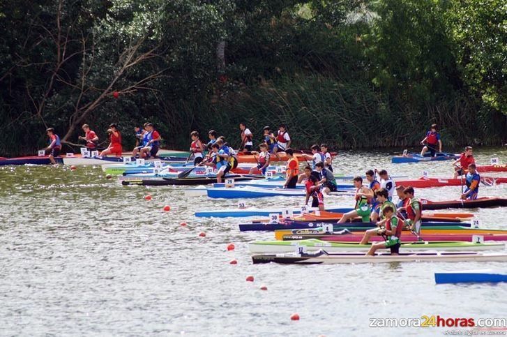  El piragüismo provincial mide su nivel en Santa Cristina de la Polvorosa 