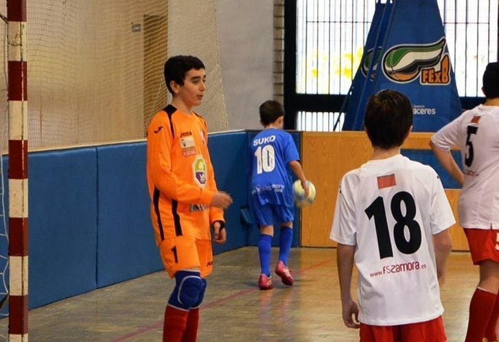  Pablo García, del FS Zamora, seleccionado para la fase final del Nacional infantil por regiones 