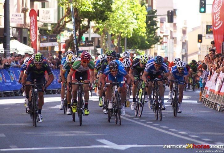  José Joaquín Rojas, el más rápido en Zamora en la primera etapa de la Vuelta Castilla y León 