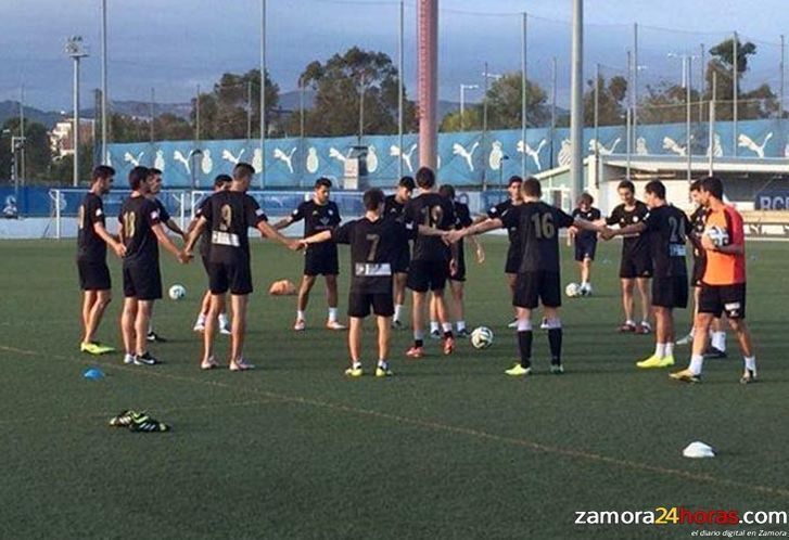  El Zamora prepara la eliminatoria de Copa en la Ciudad Deportiva del Espanyol 