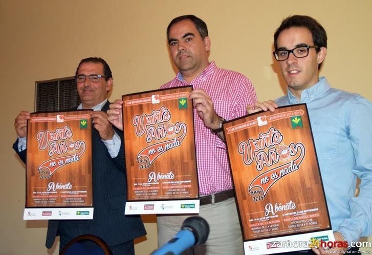  El CD Zamarat lanza una campaña de abonados basada en su veinte aniversario 