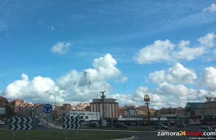  Las nubes se irán disipando hasta el domingo y las mínimas bajan durante el fin de semana 