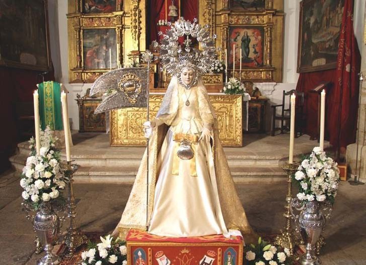  La Virgen de la Concha estará en besamanos el 6 y el 7 de junio en San Antolín 