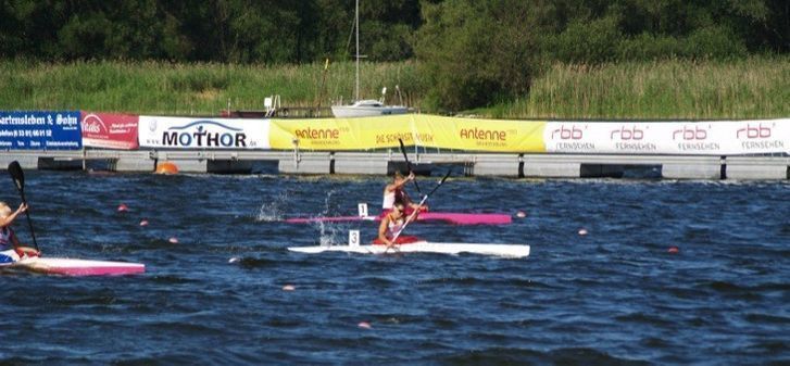  Laura Pedruelo y Victoria Fraile se clasifican para las semifinales del K2 200 metros en el Europeo 